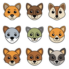 Fototapeta premium A diverse Vector set Illustrator Artwork Design
