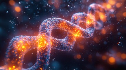 Quantum DNA Helix with Bioluminescent Particles and Futuristic Quantum Circuits