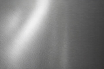 A sleek brushed metal texture with soft gradients and subtle reflections, ideal for backgrounds, industrial designs, or product mockups.