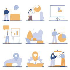 A diverse Vector set Illustrator Artwork Design