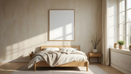 Luxury Bedroom Interior Design with Modern Furniture and Elegant Decor

