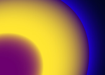 Colorful and vibrant circular shapes background.