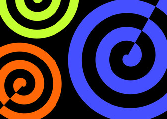 abstract spiral background