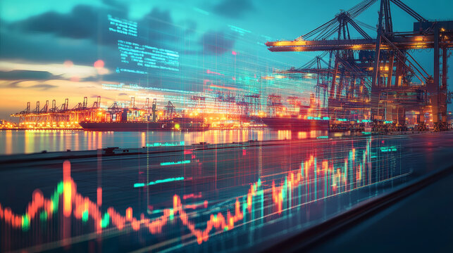 Analyzing global tariffs financial report insights worldwide business document corporate environment close-up view economic trends
