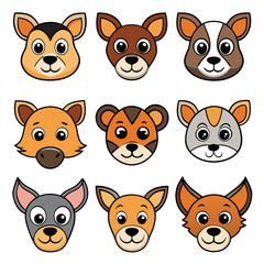 A diverse Vector set Illustrator Artwork Design