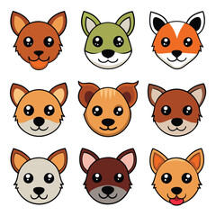 A diverse Vector set Illustrator Artwork Design