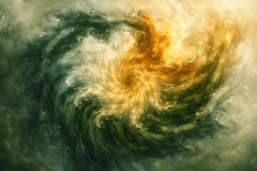 Fototapeta premium Abstract Spiral of Colors: A Stunning Visual