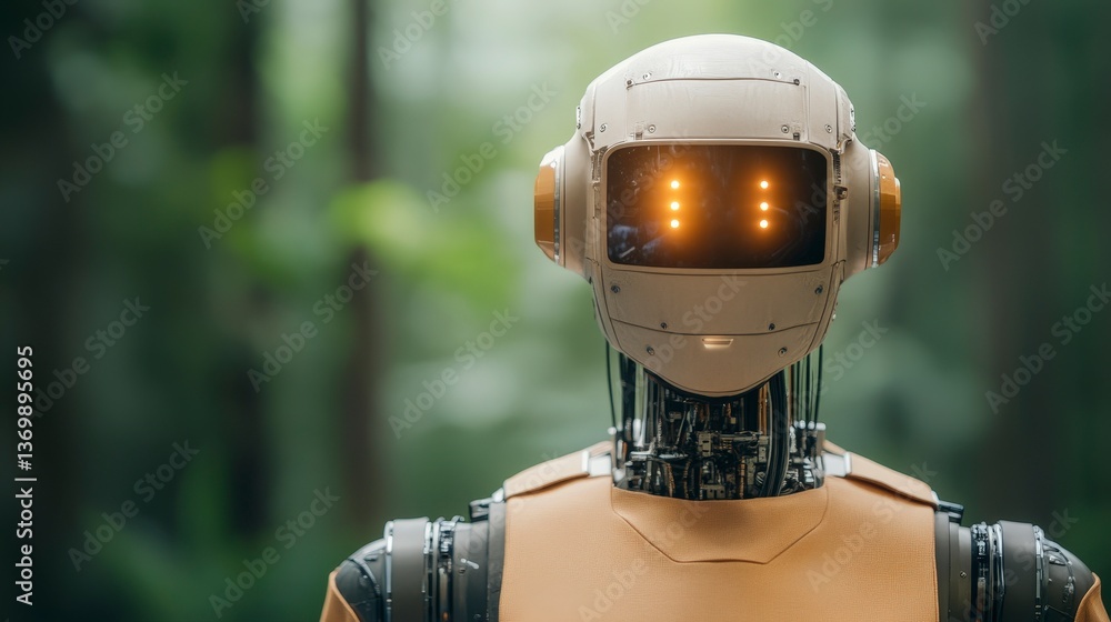 Poster innovative ai robot for marketing automation and online optimization strategies