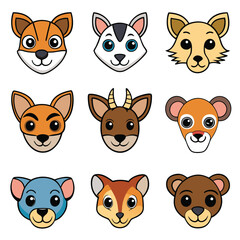Fototapeta premium A diverse Vector set Illustrator Artwork Design