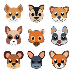 Fototapeta premium A diverse Vector set Illustrator Artwork Design