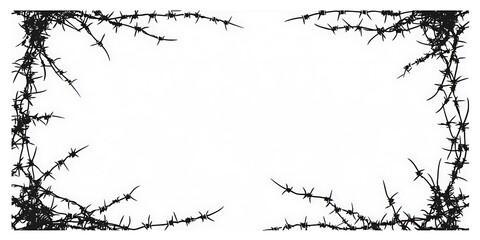 Barbed Wire Frame Design