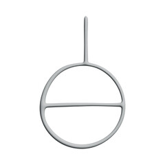 3d agender genderless gender identity icon Symbol used to represent sex and gender