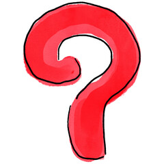 Hand drawn Loose watercolor back to school elements 