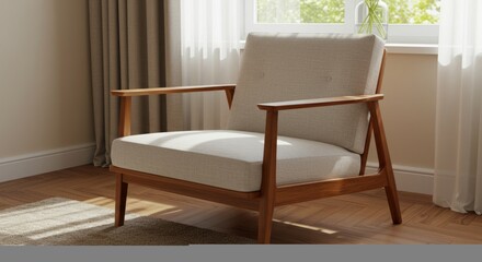 Sunlit Armchair Detail