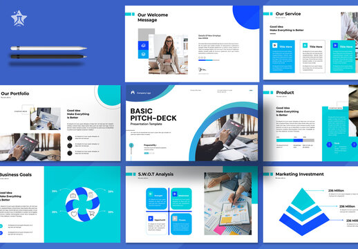 Basic Pitch Deck Presentation