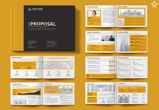Clean Proposal Template