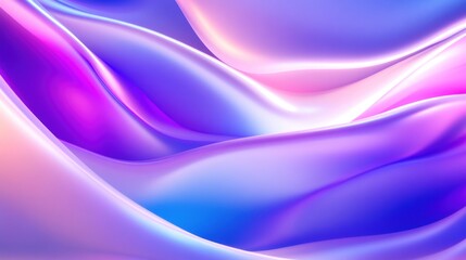 Obraz premium Abstract vibrant flowing fabric background design
