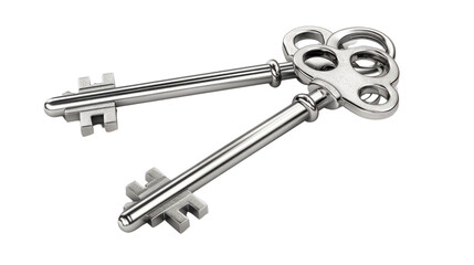 Unlocking Potential: A pair of antique keys, symbolic of access, security, and opportunity, are artfully arranged, inviting contemplation of hidden doors and new beginnings. 