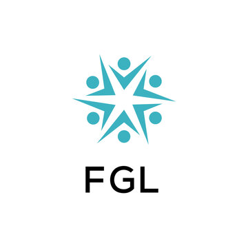 FGL creative minimalist letter logo.