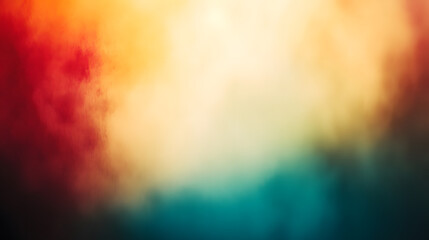 Vibrant Hues: Abstract Color Blend