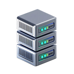 Obraz premium server rack servers