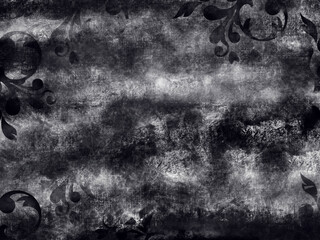 black  texture transparent texture background on vintage concept