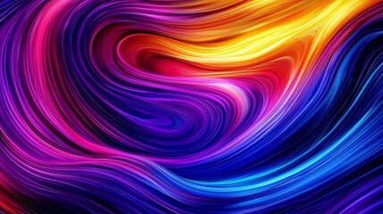 Fototapeta premium Colorful Background Featuring Abstract Swirling Patterns