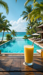 Fresh pineapple on Tropical Oasis Retreat