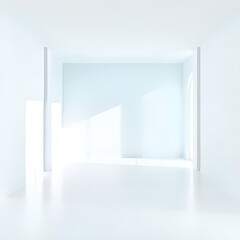 Fototapeta premium 3d empty room