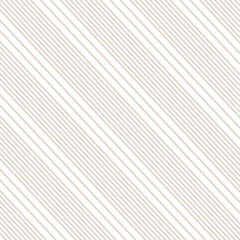 Obraz premium Brown Taupe diagonal striped seamless pattern background suitable for fashion textiles, graphics.