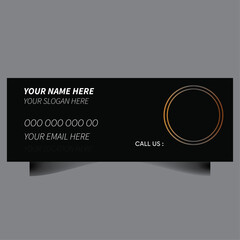 Clean corporate email signature template Flat design email signature template Facebook cover design business template, Digital Marketing Agency Web Template Facebook cover profile  design