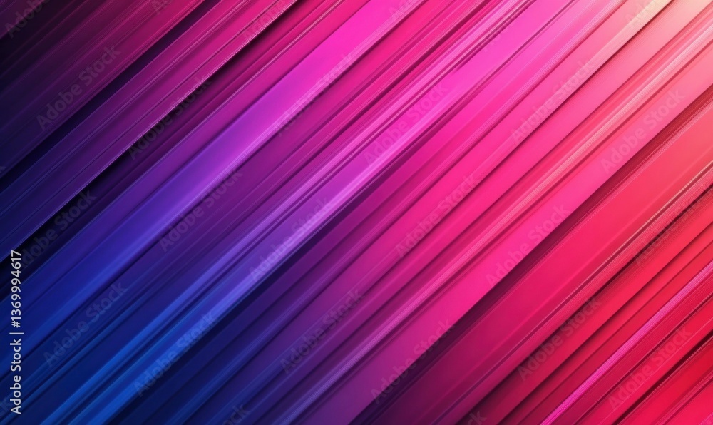 Poster A striking abstract background featuring diagonal lines transitioning through a spectrum of vibrant colors.