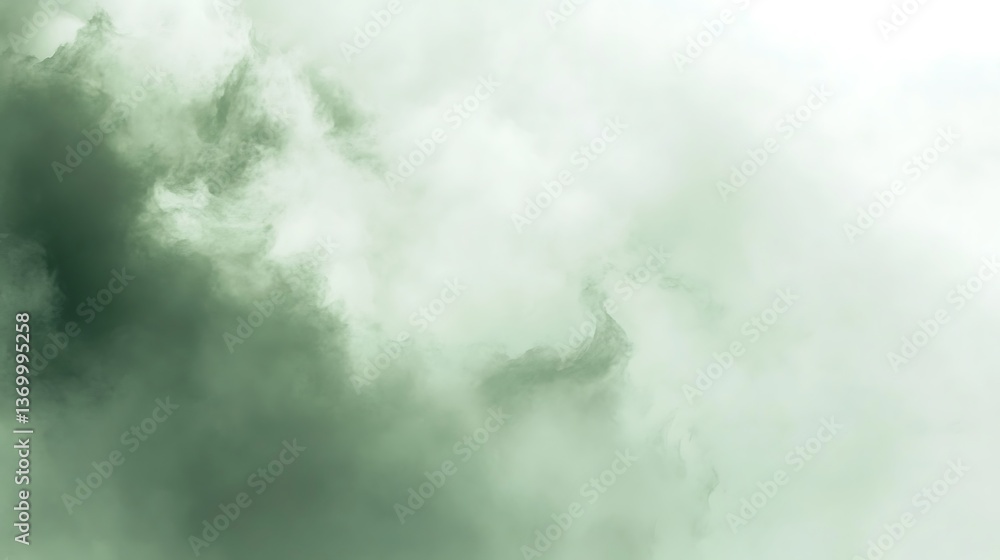 Aufkleber abstract image displaying a mix of clouds and nebulous atmosphere