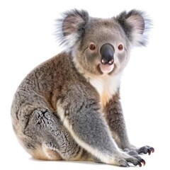 Fototapeta premium Koala Isolated on White Background