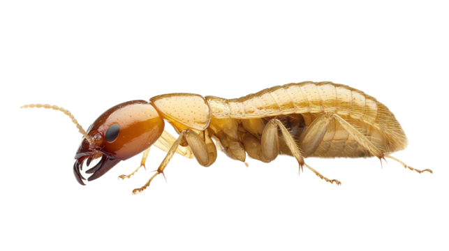 Termite detail study natural habitat macro photography outdoor environment close-up viewpoint insect behavior