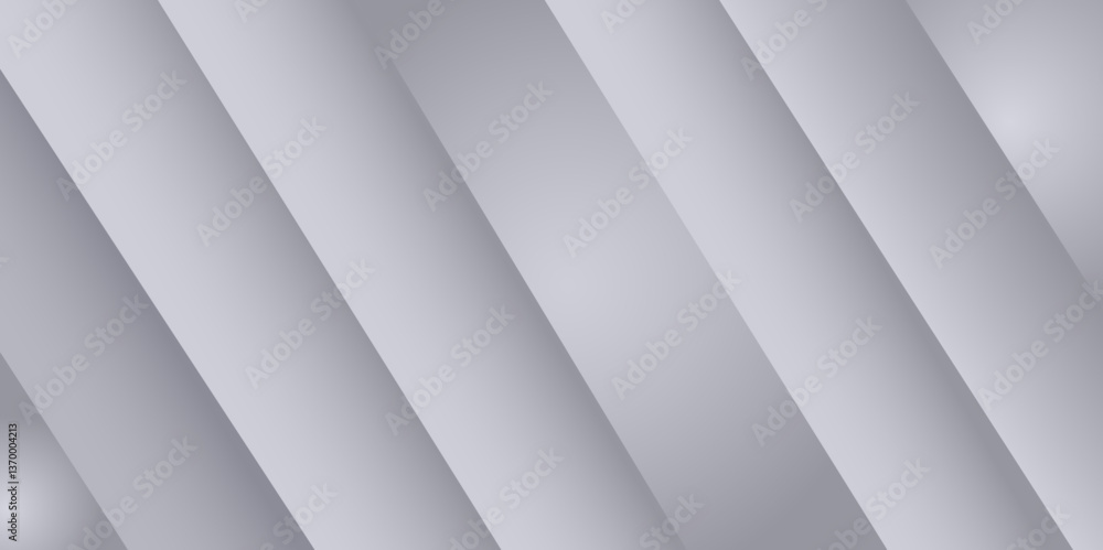 Poster gray and white diagonal line architecture geometry tech abstract.