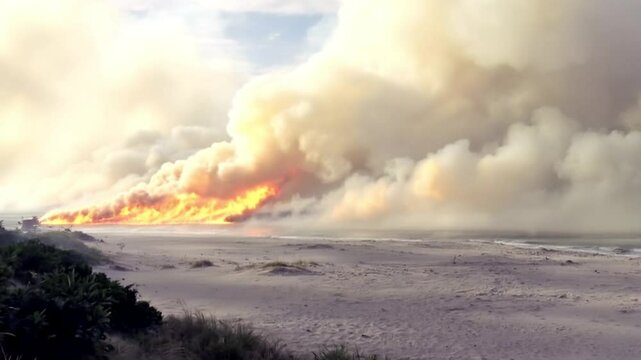 Blazing Horizons: The Impact of Wildfires