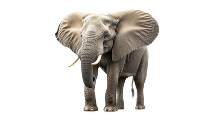 Obraz premium Majestic elephant standing tall in nature's realm gigapixel standard scale wildlife photography