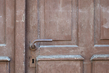 Alte Haustür, Detail