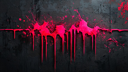 滴る赤 ― 境界のアートと混沌