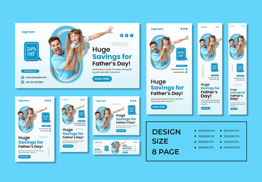 Fathers Day Special Sale Web Banner