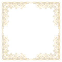 Vintage ornamental frame and border design.