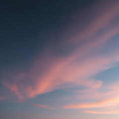 Fototapeta premium sunset sky with clouds