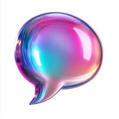 Holographic Speech Bubble