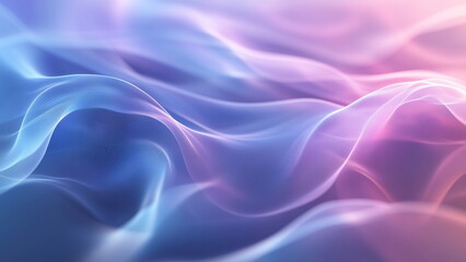 Obraz premium Tech product marketing background design - nn ethereal, modern technology branding, soft gradient blues and purples with glowing transparent layers, smooth, flowing energy streaks