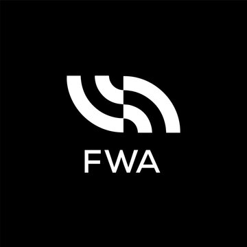 FWA creative minimalist letter logo.