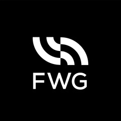 FWG creative minimalist letter logo.
