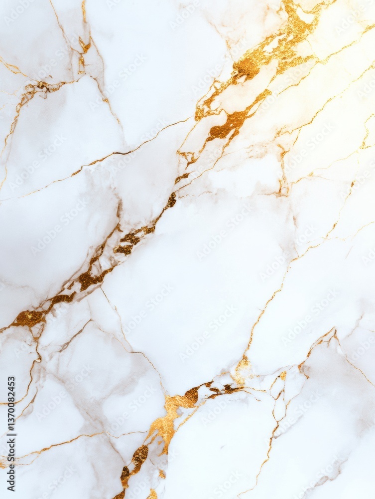 Aufkleber minimalist marble texture background with subtle golden veins and polished finish showcasing eleganc