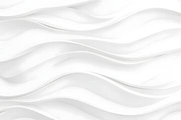 Waves of White: Abstract Curves Flow Seamlessly