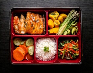Photo of Kaisendon, a Sumptuous Seafood Rice Bowl with Fresh Sashimi, Salmon Roe, and Sea Urchin, Served in a Traditional Japanese Ceramic Bowl